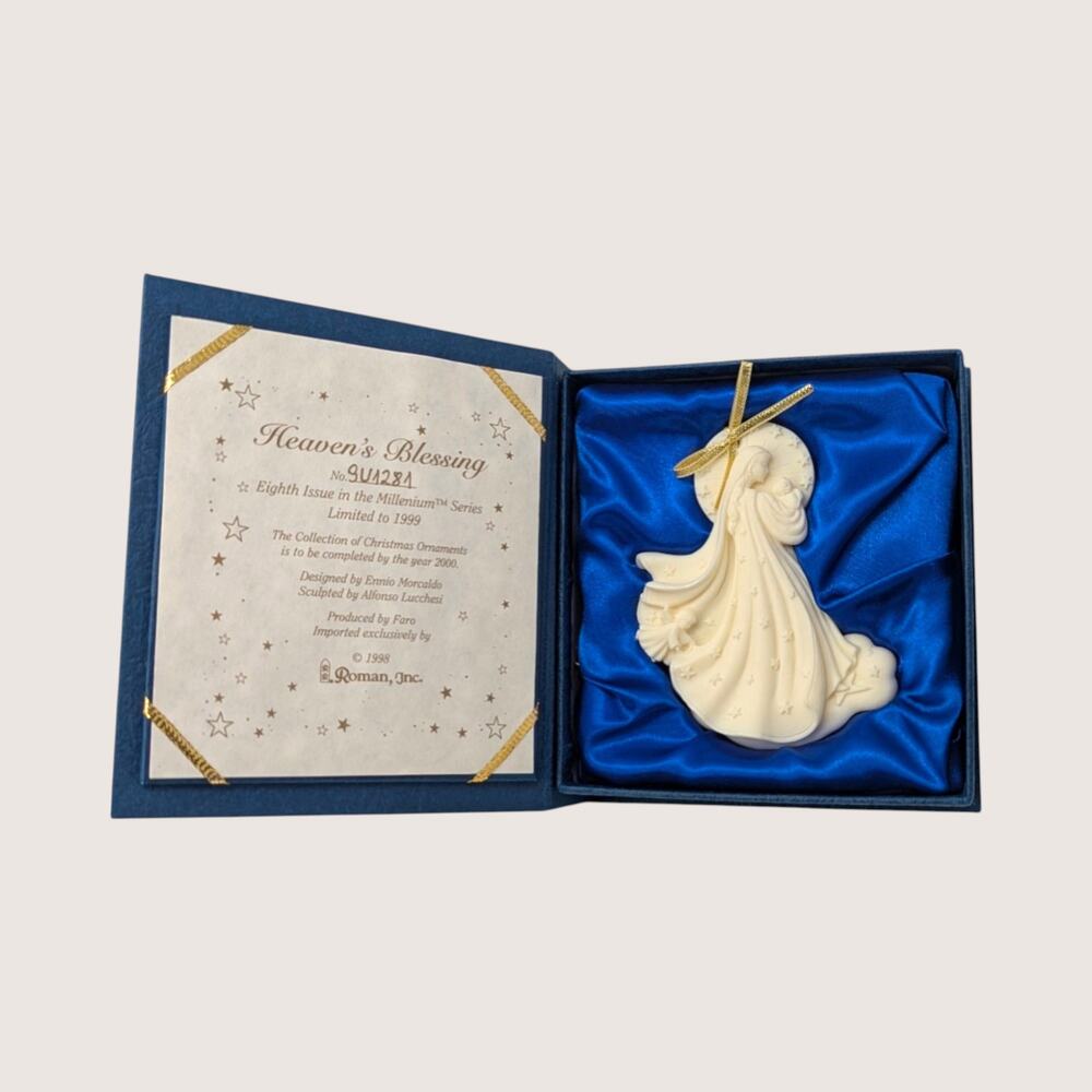 1998 Roman Millenium Heavens Blessing Angel Ornament